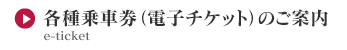 各種乗車券（電子チケット）のご案内